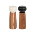 SALT/PEPPER MILL ALLURE CERAMIC 6x17cm BLACK