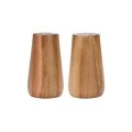 SALT &amp; PEPER SHAKER ALLURE WOODEN SET 2 PCS