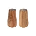 SALT &amp; PEPER SHAKER ALLURE WOODEN SET 2 PCS