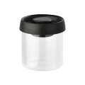 ESTIA ΔΟΧΕΙΟ ΑΠΟΘΗΚΕΥΣΗΣ ΚΕΝΟΥ ΑΕΡΟΣ ΓΥΑΛΙΝΟ 450ml ΜΕ ΚΑΠΑΚΙ ΜΑΥΡΟ