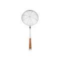SKIMMER ALLURE STAINLESS STEEL 44cm WITH WOODEN HANDLE