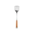 SLOTTED TURNER ALLURE STAINLESS STEEL 37cm WITH WOODEN HANDLE