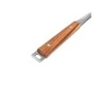 SLOTTED TURNER ALLURE STAINLESS STEEL 37cm WITH WOODEN HANDLE
