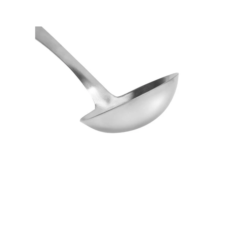 SOUP LADLE ALLURE STAINLESS STEEL 34cm WITH WOODEN HANDLE