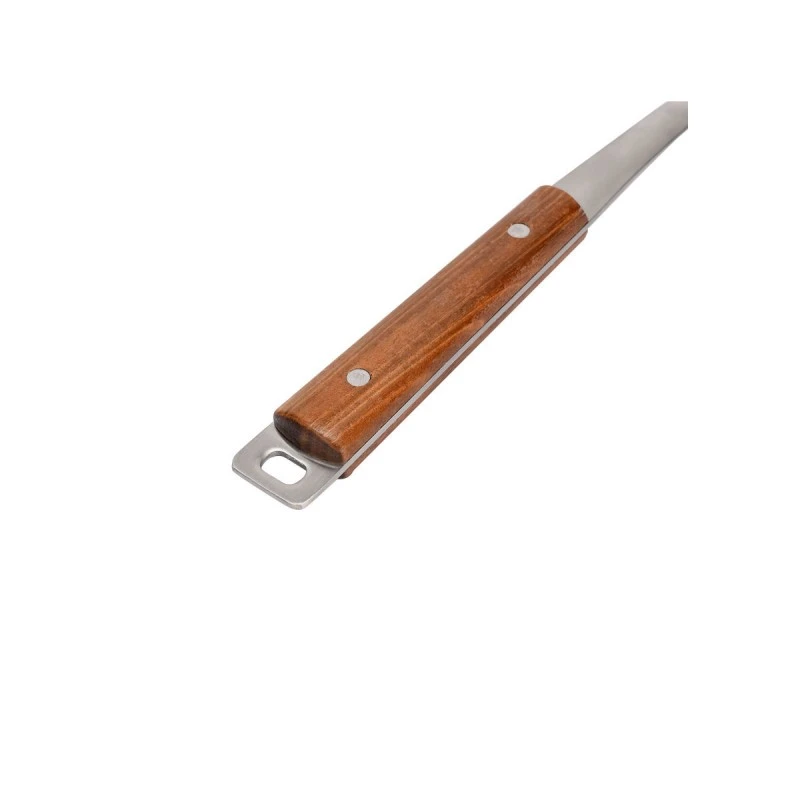 SOUP LADLE ALLURE STAINLESS STEEL 34cm WITH WOODEN HANDLE