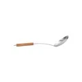 SKIMMER ALLURE STAINLESS STEEL 41.5cm WITH WOODEN HANDLE