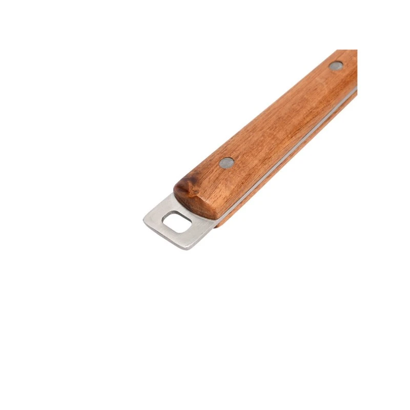 SKIMMER ALLURE STAINLESS STEEL 41.5cm WITH WOODEN HANDLE
