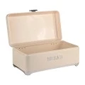 BREAD BOX EPOQUE METALLIC 42.5x25.3x18cm CREAM