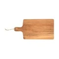 CUTTING BOARD ALLURE WITH HANDLE &amp; HANGING ROPE 31-41x20x2cm