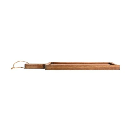 CUTTING BOARD ALLURE WITH HANDLE &amp; HANGING ROPE 44x22x2cm
