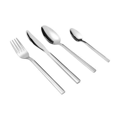CUTLERY SET PURE STAINLESS STEEL 18/0 MAT 24 PCS.