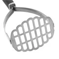 POTATO MASHER COMFY STAINLESS STEEL 26cm WITH ERGONOMIC SILICONE HANDLE