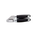 GARLIC PRESS STAINLESS STEEL 19cm WITH ERGONOMIC SILICONE HANDLE
