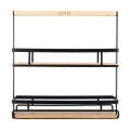 ORGANISATION CASE BAMBOO ESSENTIALS 2-TIER WITH HANDLE