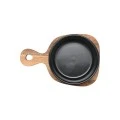 SERVING PLATE ALLURE WITH CERAMIC BOWL AND SPOON