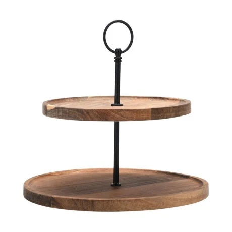 SERVING PLATE ALLURE 2-TIER