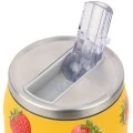 INSULATED BOTTLE TRAVEL CUP SAVE THE AEGEAN 500ml BERRY BRIGHT