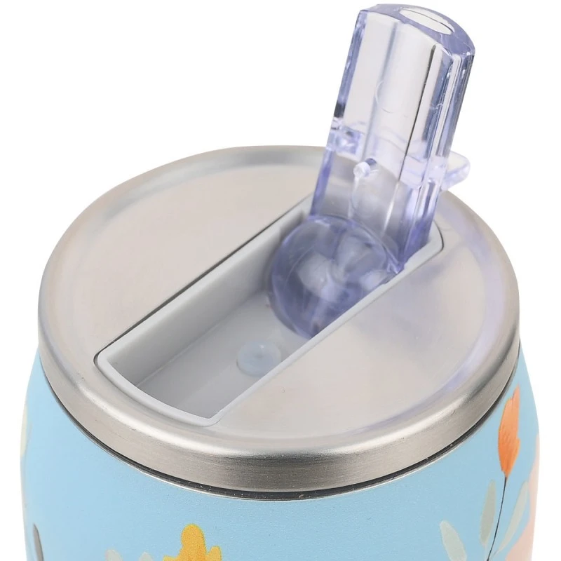 INSULATED BOTTLE TRAVEL CUP SAVE THE AEGEAN 500ml SKY GARDEN