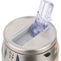 INSULATED BOTTLE  TRAVEL CUP SAVE THE AEGEAN 500ml SILVER BOTANIC
