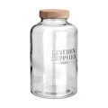 STORAGE CONTAINER ALLURE GLASS 3500ml 15x15x26cm