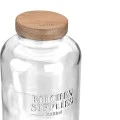 STORAGE CONTAINER ALLURE GLASS 3500ml 15x15x26cm