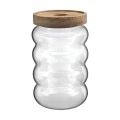 STORAGE CONTAINER ALLURE GLASS 700ml 9.5x9.5x15.8cm