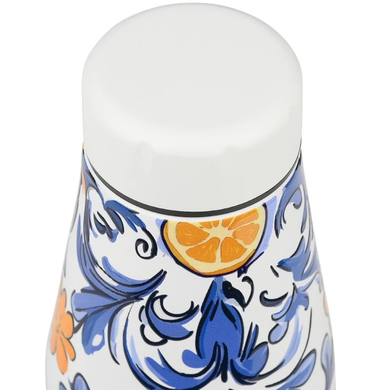 INSULATED BOTTLE TRAVEL FLASK SAVE THE AEGEAN 500ml AMALFI COAST