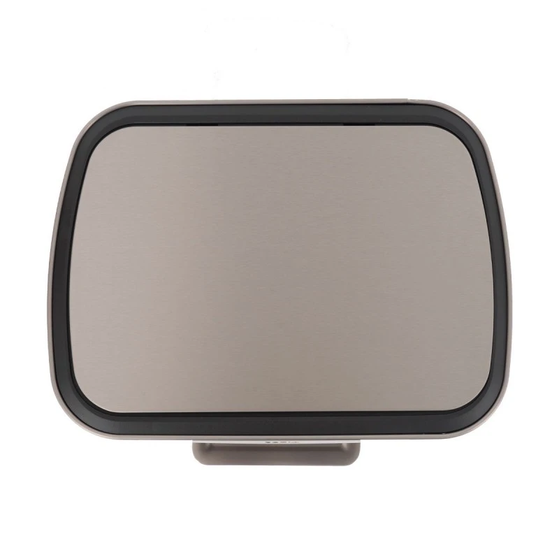 KITCHEN TRASH CAN FLATOP SOFT CLOSE 70lt MATTE INOX