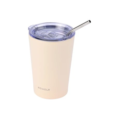 INSULATED BOTTLE MUG 400ml SANDSTONE