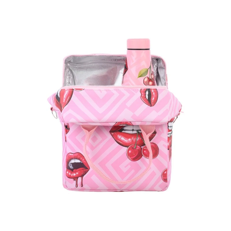 LUNCH BAG SAVE THE AEGEAN INSULATED 7lt BLUSH POP