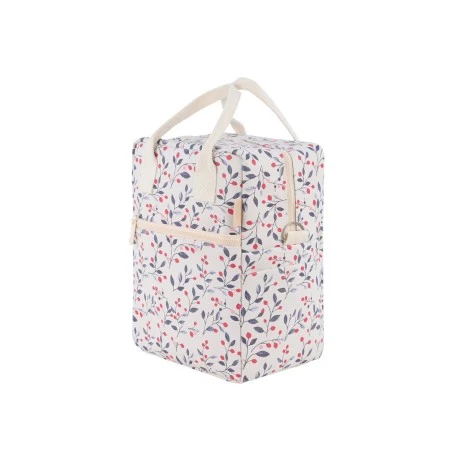 LUNCH BAG SAVE THE AEGEAN INSULATED 7lt BLOOM BEIGE