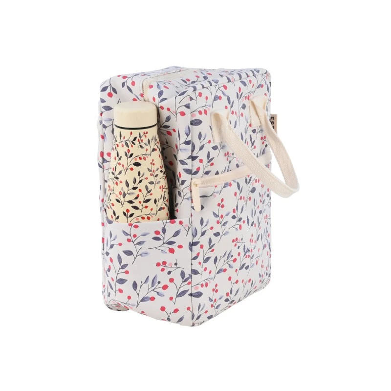 LUNCH BAG SAVE THE AEGEAN INSULATED 7lt BLOOM BEIGE