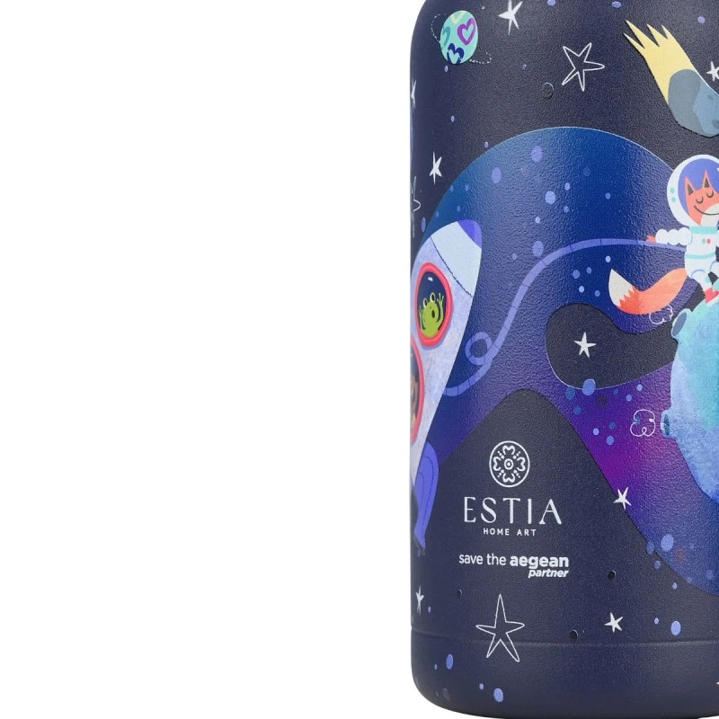 INSULATED KIDS BOTTLE WONDER BOTTLE SAVE THE AEGEAN 350ml SOLAR JUMP