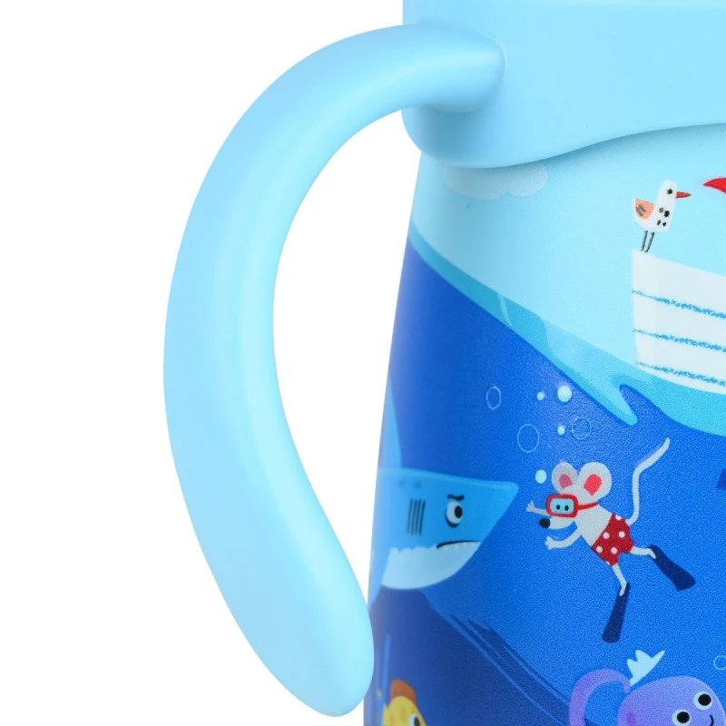 ESTIA ΘΕΡΜΟΣ ΠΑΙΔΙΚΟ BUBBLE BOTTLE SAVE THE AEGEAN 300ml OCEAN PLAY