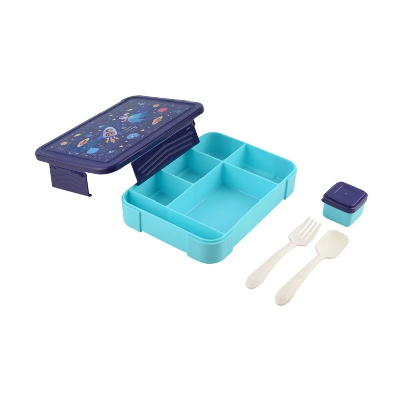 KIDS LUNCH BOX SAVE THE AEGEAN 1330ml WITH 5 COMPARTMENTS SOLAR JUMP
