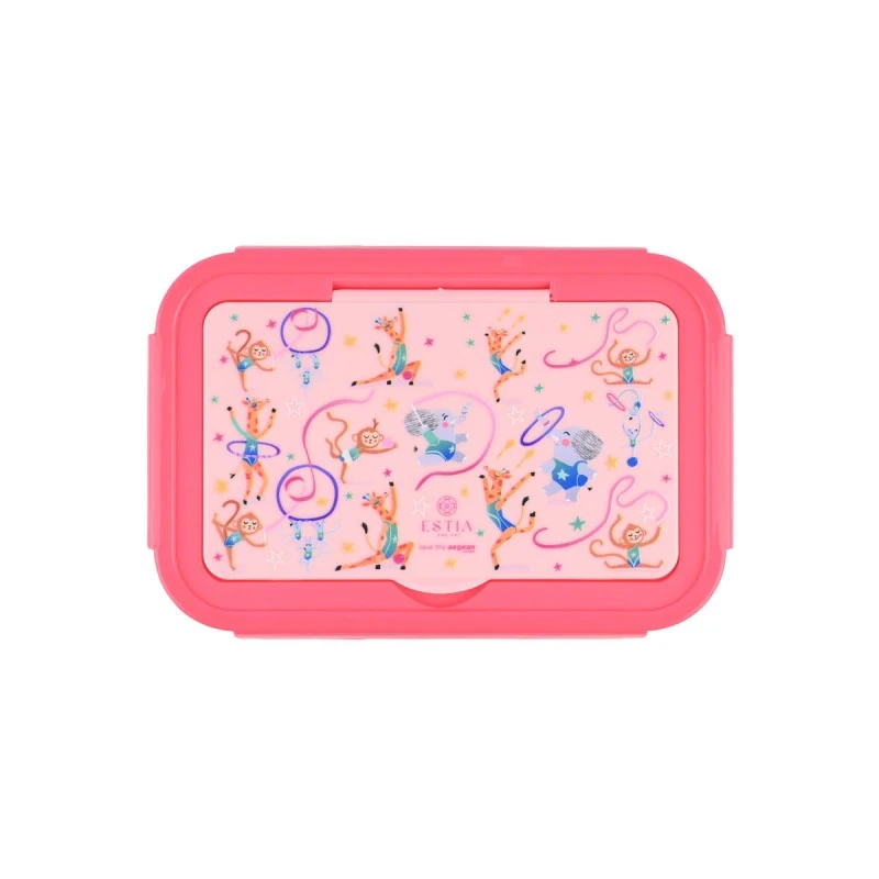 KIDS LUNCH BOX SAVE THE AEGEAN 1400ml WITH 3 COMPARTMENTS WILD STUNTS