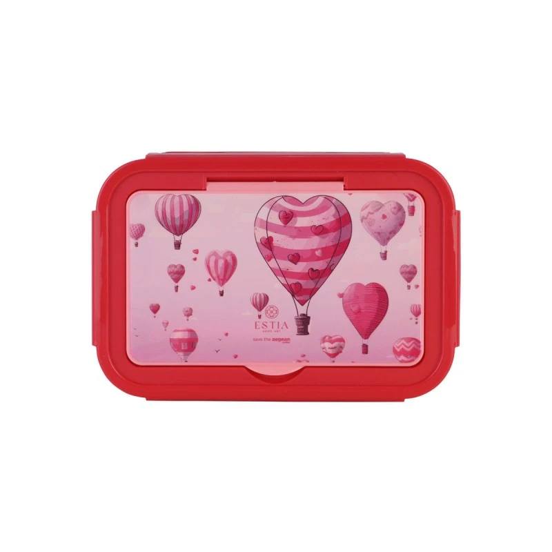 KIDS LUNCH BOX SAVE THE AEGEAN 1400ml WITH 3 COMPARTMENTS LOVE ASCEND