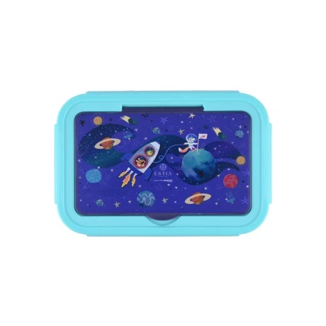 KIDS LUNCH BOX SAVE THE AEGEAN 900ml WITH 2 STAINLESS STEEL COMPARTMENTS SOLAR JUMP