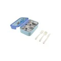 KIDS LUNCH BOX SAVE THE AEGEAN 900ml WITH 2 STAINLESS STEEL COMPARTMENTS TREASURE QUEST