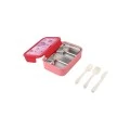KIDS LUNCH BOX SAVE THE AEGEAN 900ml WITH 2 STAINLESS STEEL COMPARTMENTS LOVE ASCEND