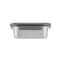LUNCH BOX STAINLESS STEEL 1200ml WITH PLASTIC LID