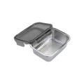 LUNCH BOX STAINLESS STEEL 1200ml WITH PLASTIC LID