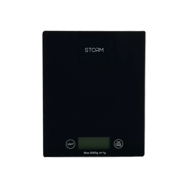 KITCHEN SCALE STORM BLACK DIGITAL MAX WEIGHT 5kg