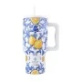 ESTIA ΘΕΡΜΟΣ STRAW TUMBLER XL SAVE THE AEGEAN 900ml AMALFI COAST