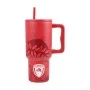 ESTIA ΘΕΡΜΟΣ STRAW TUMBLER XL OLYMPIACOS BC EDITION 900ml
