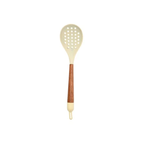 SLOTTED SPOON ALLURE SILICONE IVORY