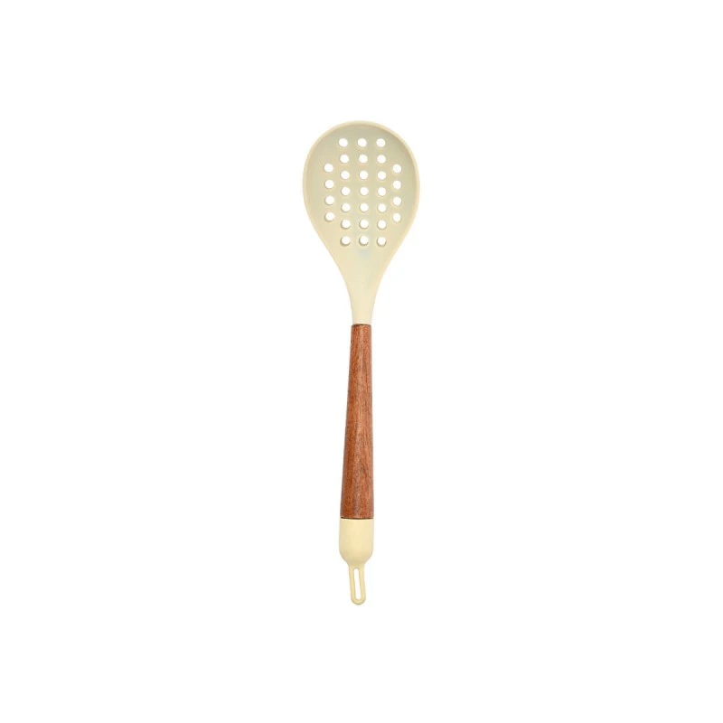 SLOTTED SPOON ALLURE SILICONE IVORY