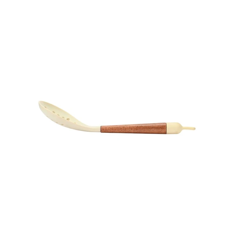 SLOTTED SPOON ALLURE SILICONE IVORY
