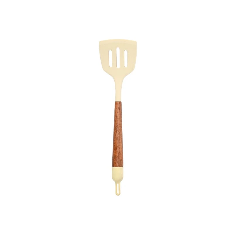 SLOTTED SPATULA ALLURE SILICONE IVORY