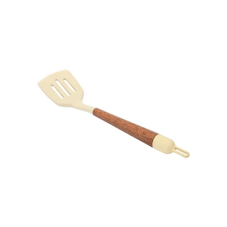 SLOTTED SPATULA ALLURE SILICONE IVORY